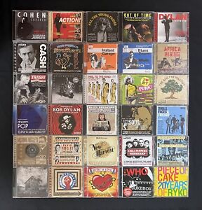 MOJO Magazine Lot- 30 CDs Sampler Compilation - over 460 Songs! History Of Rock