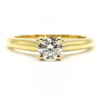 Cartier Ring  Solitaire Diamond 0.27ct Yellow Gold 1317531