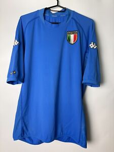 ITALY NATIONAL TEAM 2000/2002 FOOTBALL SHIRT JERSEY HOME KAPPA ORIGINAL SIZE XXL