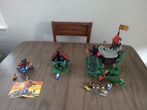 LEGO-Fire Breathing Fortress 6082,Majisto's Workshop 6048,& Dragon Defender 6043