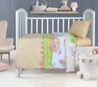  Crib Bedding Set 100% Cotton 3 pieces Quilt, Fitted Sheet, Pillow Case