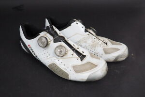 Louis Garneau Men's Course Air II Road Cycling Shoes White EU Size 41.5