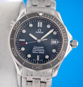 Mens Omega Seamaster 300M Automatic Chronometer watch 41MM - Grey Dial 2251.80