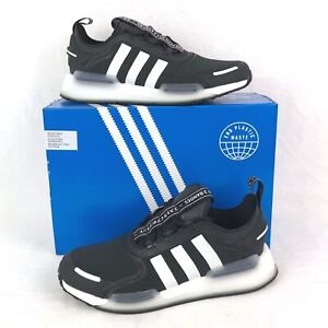 Adidas NMD_R1 Low Top Athletic Sneakers In Black/White (GX9588) - Men's US 9