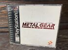 Metal Gear Solid PlayStation 1 PS1 Black Label Game Complete No Manual