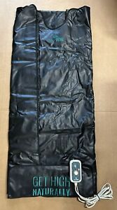 Higher Dose Infrared Sauna Blanket Non Toxic Vegan Leather Get High Naturally
