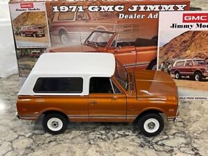 ACME Copper Poly 1971 GMC Jimmy Dealer Ad Truck 1/18 1 of 948