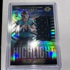 New ListingTREVOR LAWRENCE 2021 Illusions HIGHLIGHTS ROOKIE Card PATCH JERSEY RC JAGUARS SP