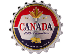Molson Canadian Beer Magnetic Bottle Cap Shape Opener 3