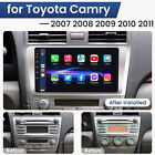 For 2007-2011 TOYOTA CAMRY Android 12 CarPlay Car Stereo Radio GPS WIFI In-Dash