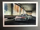 2017 Porsche 911 Carrera 4 GTS Cabriolet Factory issued Post Card RARE!! Awesome