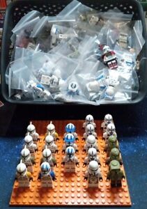 Lego Clone Trooper Lot of 1 Random Mystery Clone Wars Minifigures Lego Star Wars