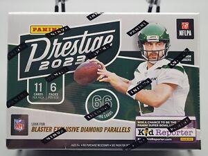 2023 PANINI PRESTIGE NFL FOOTBALL TRADING CARDS BLASTER BOX SEALED STROUD PUKA