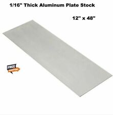 Aluminum Plate Stock 1/16