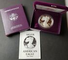 1990 S Proof $1 American Silver Eagle Dollar