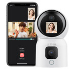 ZOSI 2K C528M 360° Views Pan/Tilt Home Baby Dual-Lens Indoor Security Camera