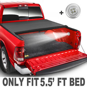 Truck Tonneau Cover For 2009-2023 Ford F-150 5.5 FT Short Bed Roll Up On Top (For: Ford F-150)
