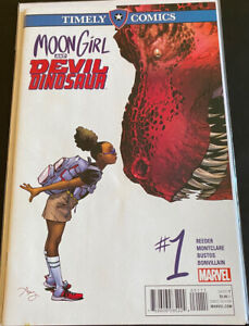 Moon Girl and Devil Dinosaur #1 Timely Comics Marvel Low Print Reprints 1-3 RARE