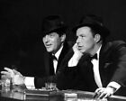 Frank Sinatra & Dean Martin Sit At Bar Drinking & Smoking Cigarettes  8x10 PHOT