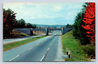 Muncy Valley Pennsylvania Autumn Penn Can Highway Vintage Postcard