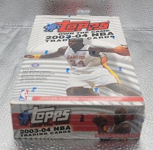 2003-04 Topps NBA Basketball Sealed Hobby Box!