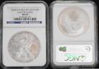 2008-W Reverse Of 2007-W $1 1 oz Burnished Silver Eagle NGC MS 69 Early Releases