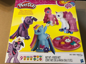 Play-Doh My Little Pony Make 'N Style Ponies Playset 9 Colors Compounds