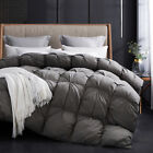 SNOWMAN Goose Down Comforter King Size 1200 TC 100% Cotton Soft Warm Duvet