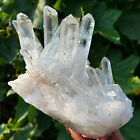 6.85LB A+++Large Natural white Crystal Himalayan quartz cluster /mineralsls 477