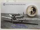 Peru 2021 Silver Coin One Sol 100 years of Peruvian Air Force