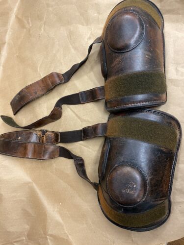 POLO EQUESTRIAN LEATHER KNEE GUARDS PADS