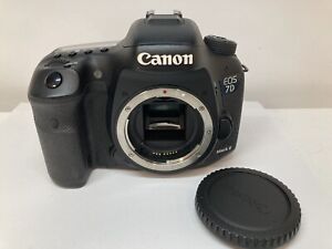 Canon EOS 7D Mark II 20.2MP Digital SLR Camera - Black (Body Only)