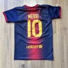 FC Barcelona 2009-2010 Lionel Messi Home Jersey Youth SZ XL QATAR FOUNDATIONS
