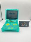 Nintendo Game Boy Advance SP 001 - Clear Green
