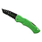 NEW Tanto X Hunter Zombie Defense Tactical Folding Knife Serrated 3