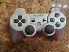 New ListingSony Playstation 3 PS3 Sixaxis DualShock 3 Controller Silver Genuine OEM