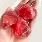 Raw Rough Cherry Quartz Crystal Stone Chunks Healing Mineral Rocks Gifts 1PCS