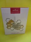 2023 Hallmark Our Love is Sweet Metal Honeycomb w/ Two Bees and Heart New MIB
