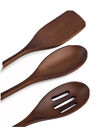 3 pc bamboo utensils set