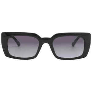 Calvin Klein Grey Gradient Rectangular Ladies Sunglasses CKJ22606S 001 53