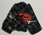 Nike RARE LG Oregon State Beavers PE Superbad 4 LARGE Football Gloves BRAND NEW!