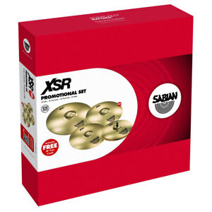 Sabian XSR5005GB XSR Promotional Performance Cymbal Set Pack w/ FREE 18