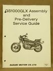 Vintage Suzuki 1980 GS1000 GLX Set Up Manual Assembly Service Pre Delivery Guide