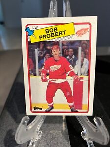 Bob Probert 1988-89 Topps Rookie #181 - Detroit Red Wings
