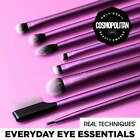 Everyday Eye Essentials Makeup Brush Kit, for Eye Shadow & Liner, 8 Piece Set US
