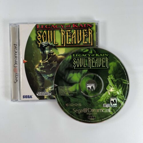 Legacy Of Kain Soul Reaver Sega Dreamcast Video Game - Complete w/ Manual CIB
