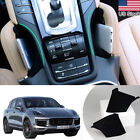 2pcs Black Inner Gear Shift Armrest Storage Box For Porsche Cayenne 2011-2018 (For: 2013 Porsche Cayenne)