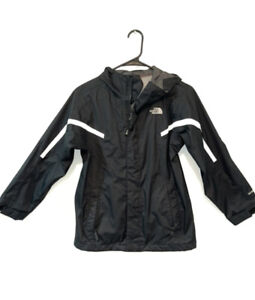 The North Face windbreaker Boys 10-12 M Hoodie Jacket Good cond Zipper pockets