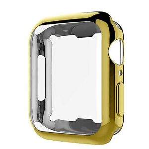 For Apple Watch SE 6 5 4 3 2 1 TPU Silicone Soft Case Cover 44 42 40 38mm iWatch