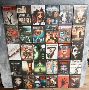Lot of 30 DVD HORROR Movies: Cults, Classics And B Movies Adult Content R/NR